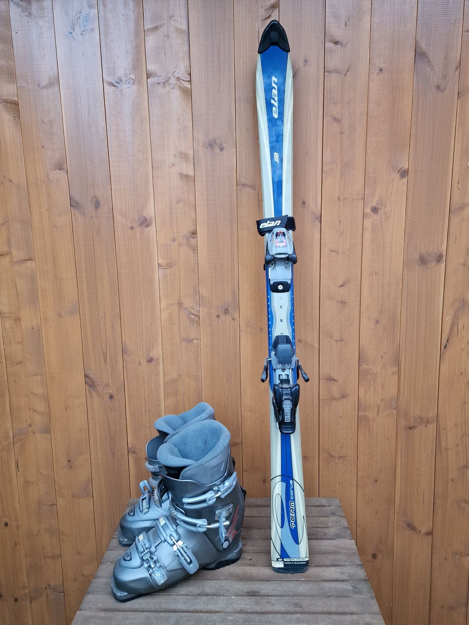 Narty Elan Team Carve 120 cm + Buty Garmont G-Fit r. 26.0/26.5