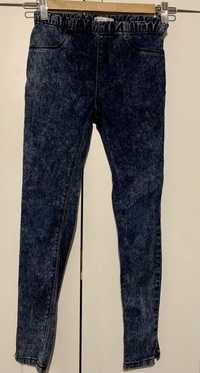 Super granatowe spodnie jeans Marks Spencer 11 lat