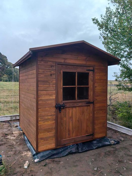 Domek narzędziowy ogrodowy 2x2m, schowek na narzędzia, domek drewniany