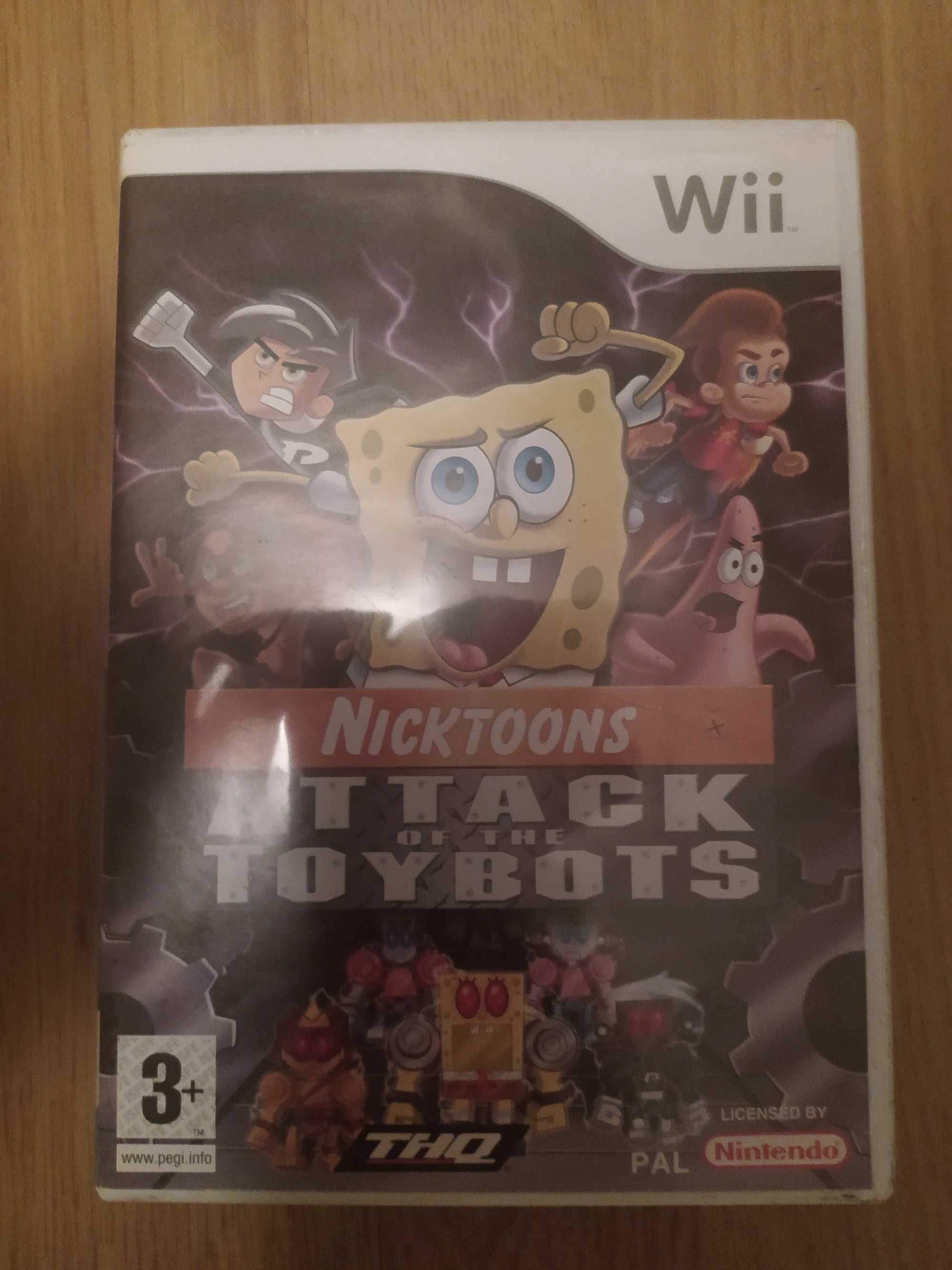 Nicktoons attack of the Toybots - gra na Wii