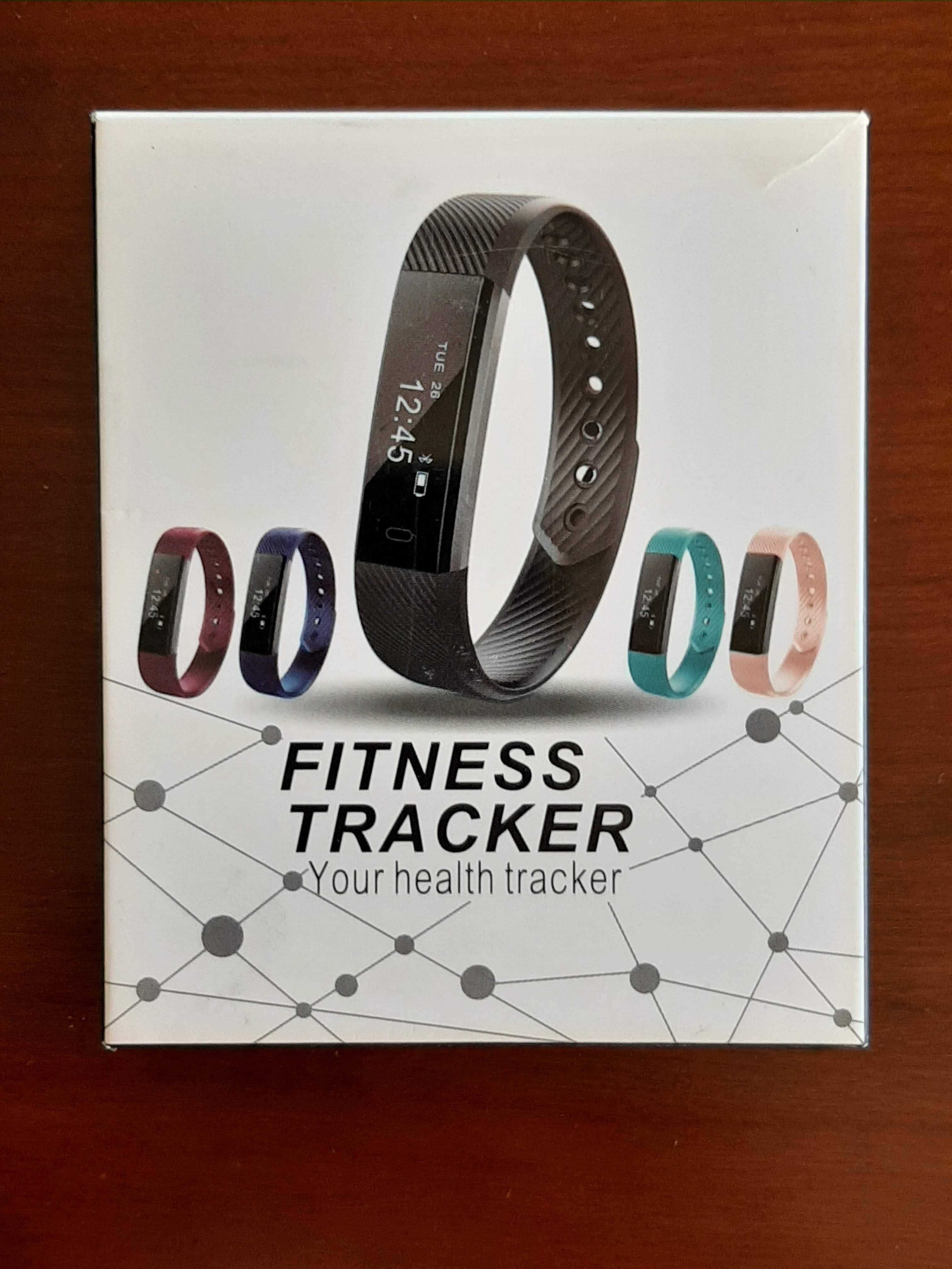 Pulseira de atividade - Relógio Fitness Tracker, Rosa