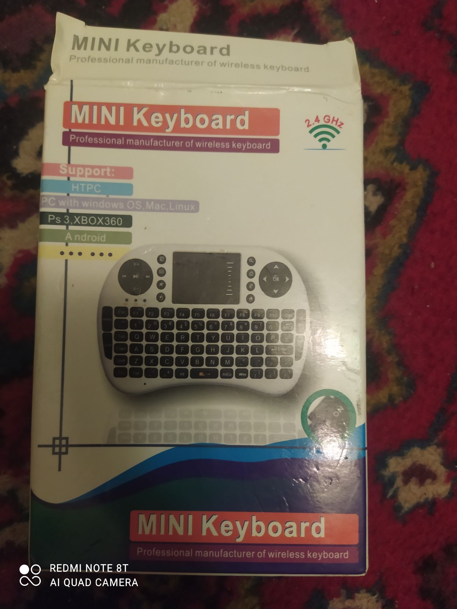 Мини беспроводная клавиатура