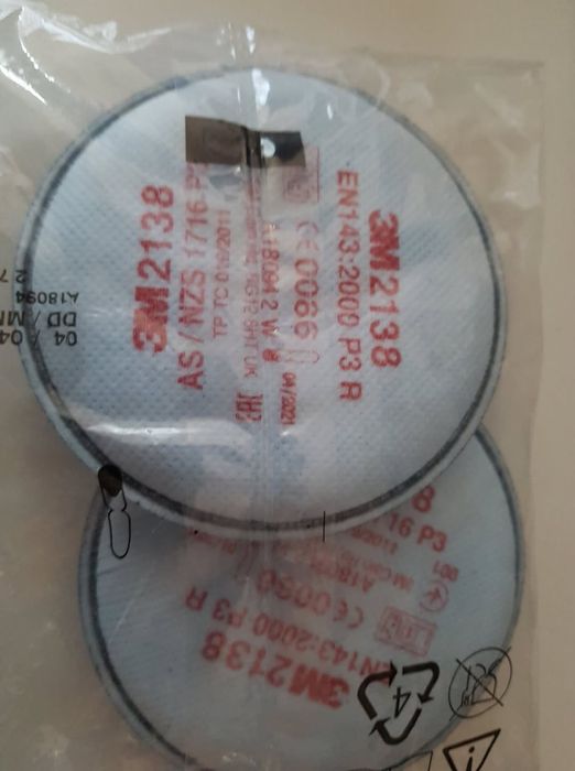 Filtry przeciwpyłowe 2138 3m