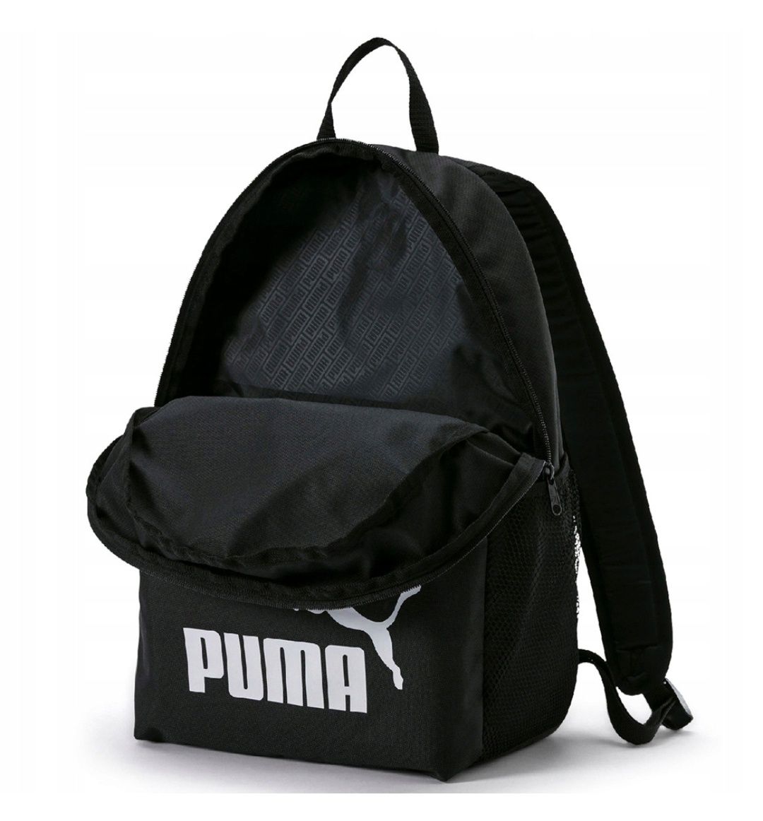 Puma Phase czarny plecak miejski sportowy szkolny na wycieczki