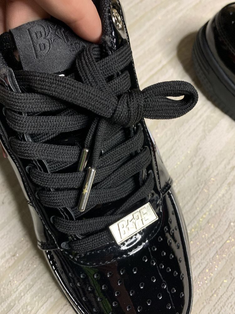 41-45р Bathing Ape Bapesta Shark Black /Кросівки Bape /Кроссовки Bape