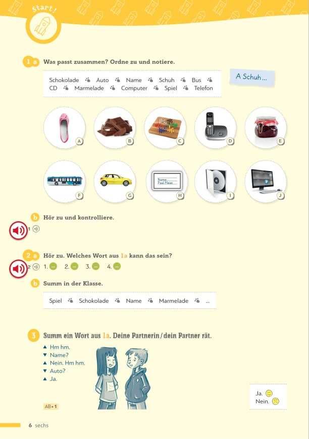 Paul, Lisa und & Co Starter, A1.1, A1.2