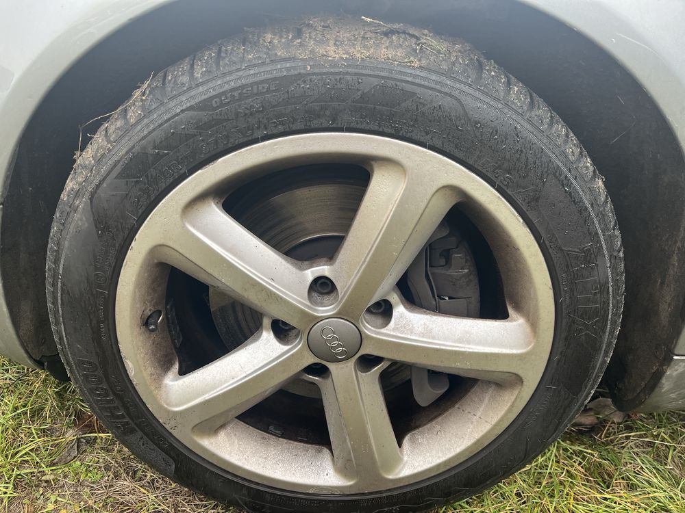 AUDI A4 B5 B6 B7 A6 C4 C5 C6 A3 8P koła zimowe alufelgi opony 17 5x112