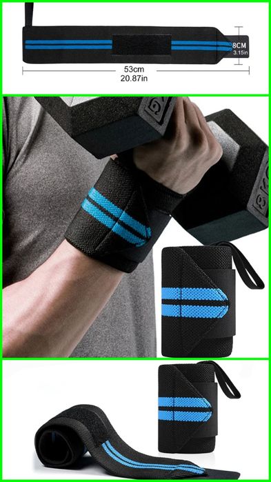 Proteções de Pulso Musculação