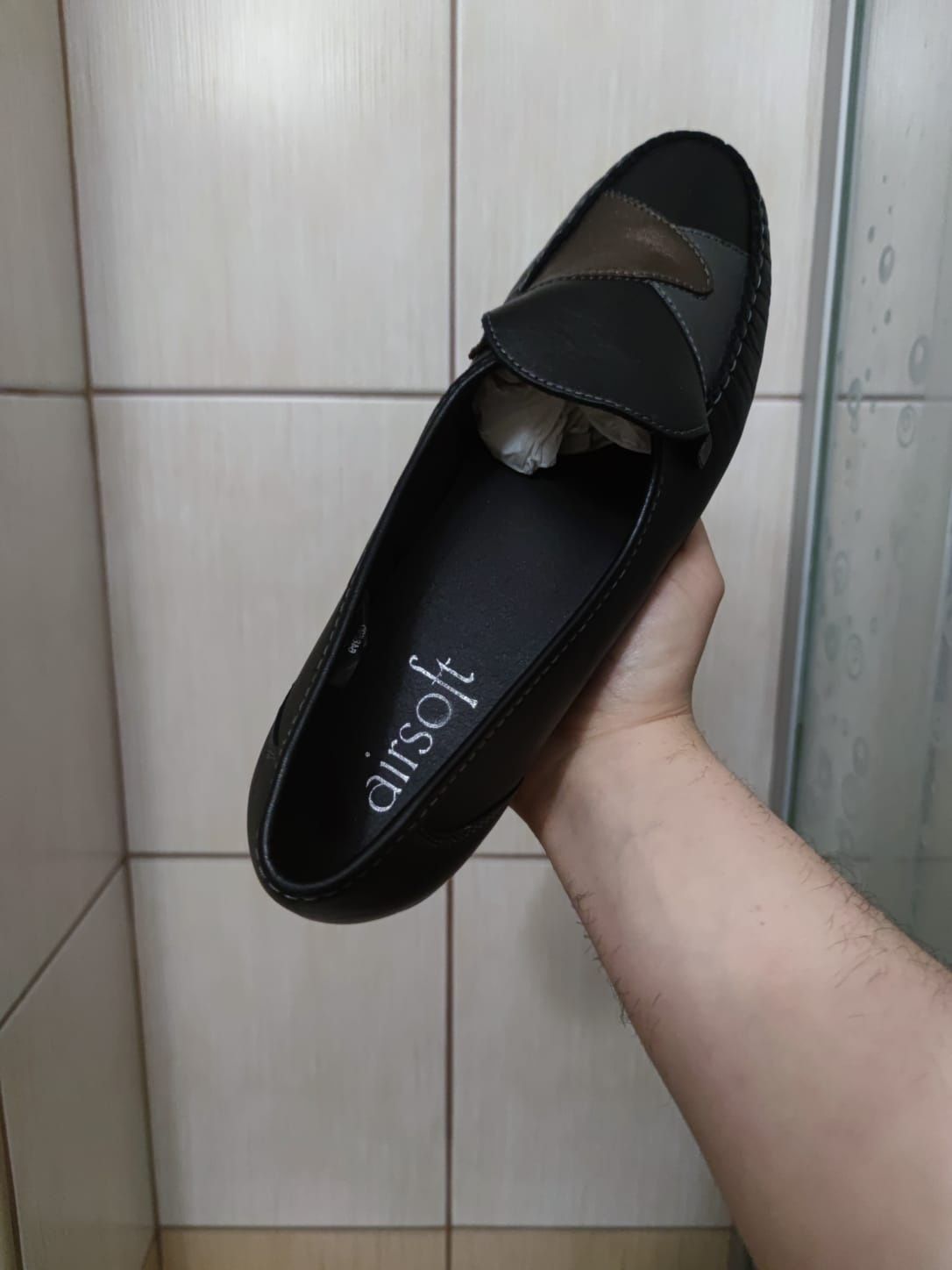 Mokasyny 42  skórzane  letnie jesienne buty damskie buty lekkie wsuwan