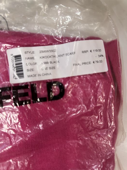 Брендовий комплект шапка та шарф Karl Lagerfeld,новий