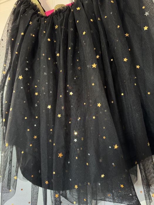 Spódnica tiulowa w złote gwiazdki, r. 158/164