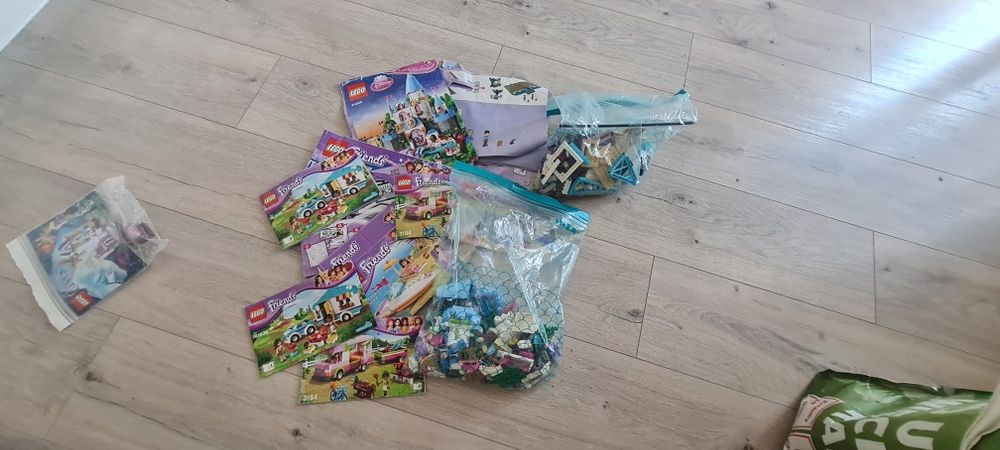 Klocki LEGO dla dziewczynki mix ponad 2 kg