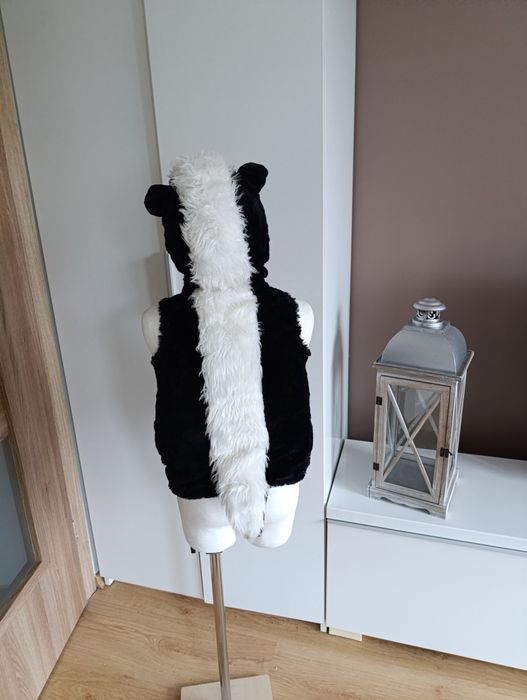 Strój kamizelka SZOP SZOPA BORSUKA SKUNKSA kostium 86/92 (367)