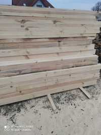 Drewno sosnowe na konstrukcję domków altan pomostów itp.