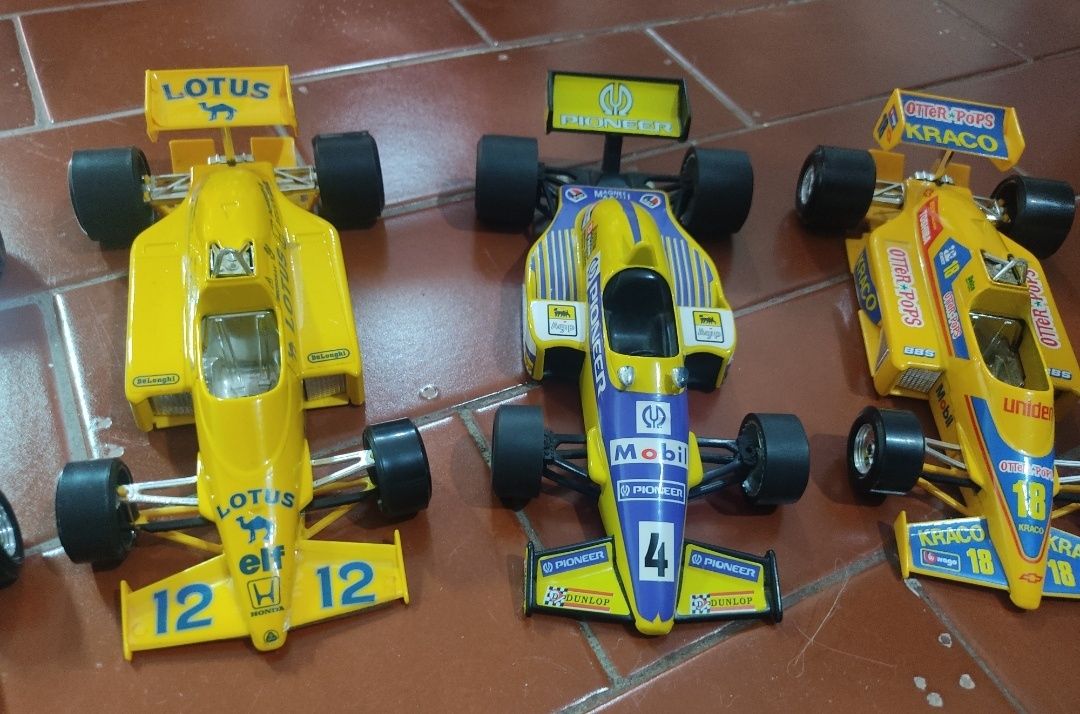 Coleção carros burago F1