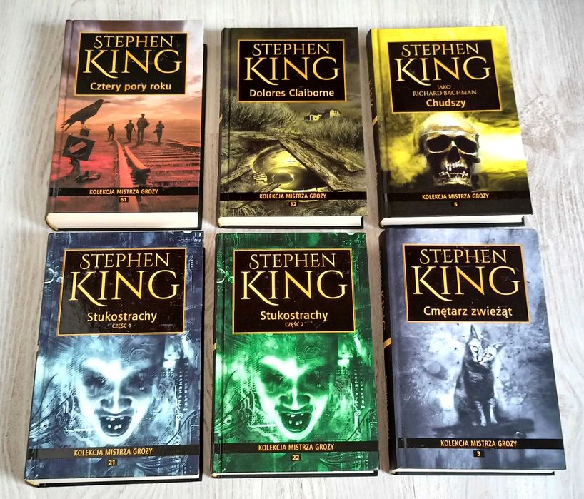 King Cztery pory roku Stukostrachy Dolores Claiborne Cmętarz Chudszy