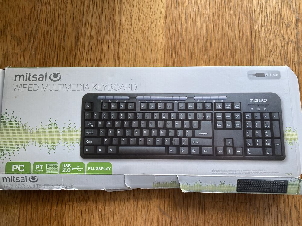 Teclado PC Multimedia Mitsai
