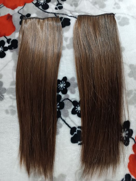 Волосся на заколках