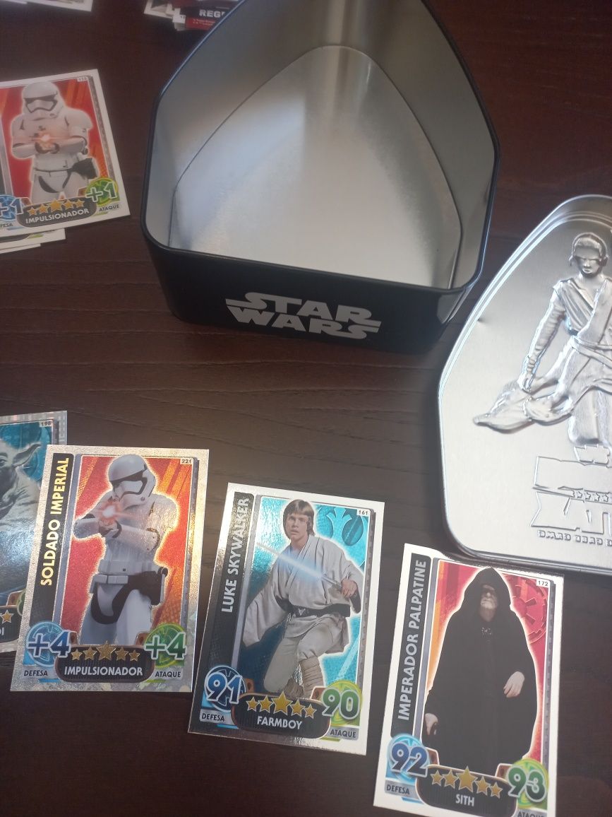 Cartas Colecção/Jogo Star Wars