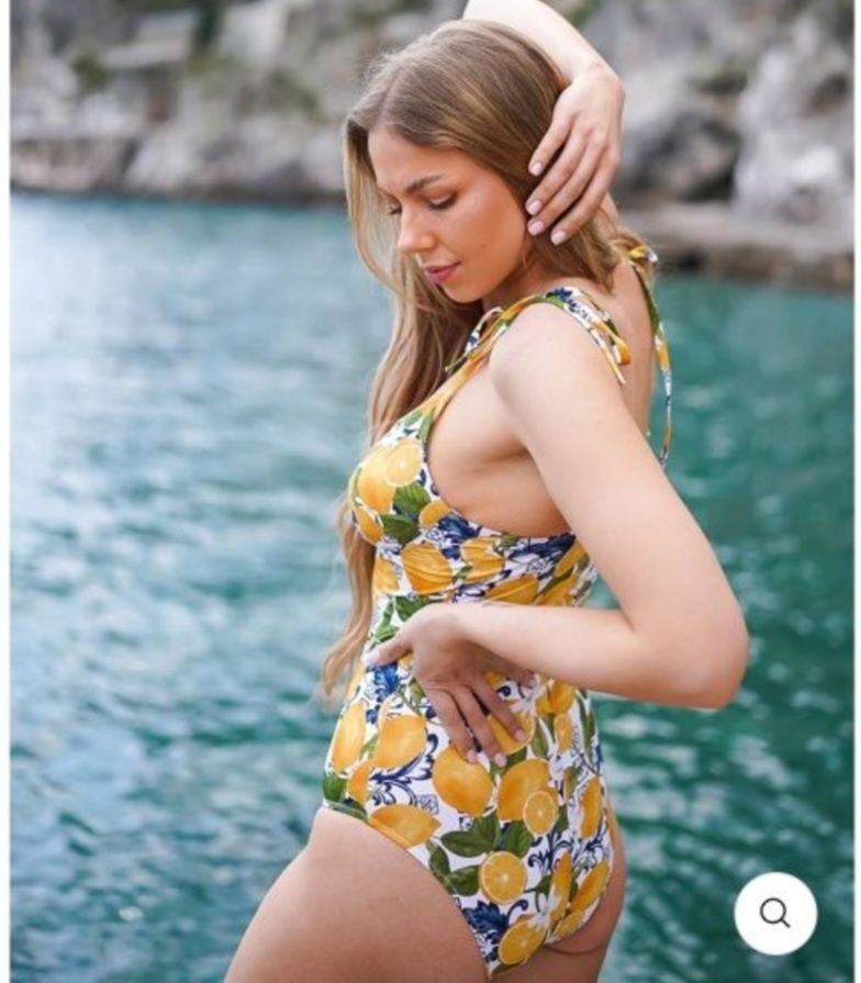 Strój kąpielowy jednoczęściowy S