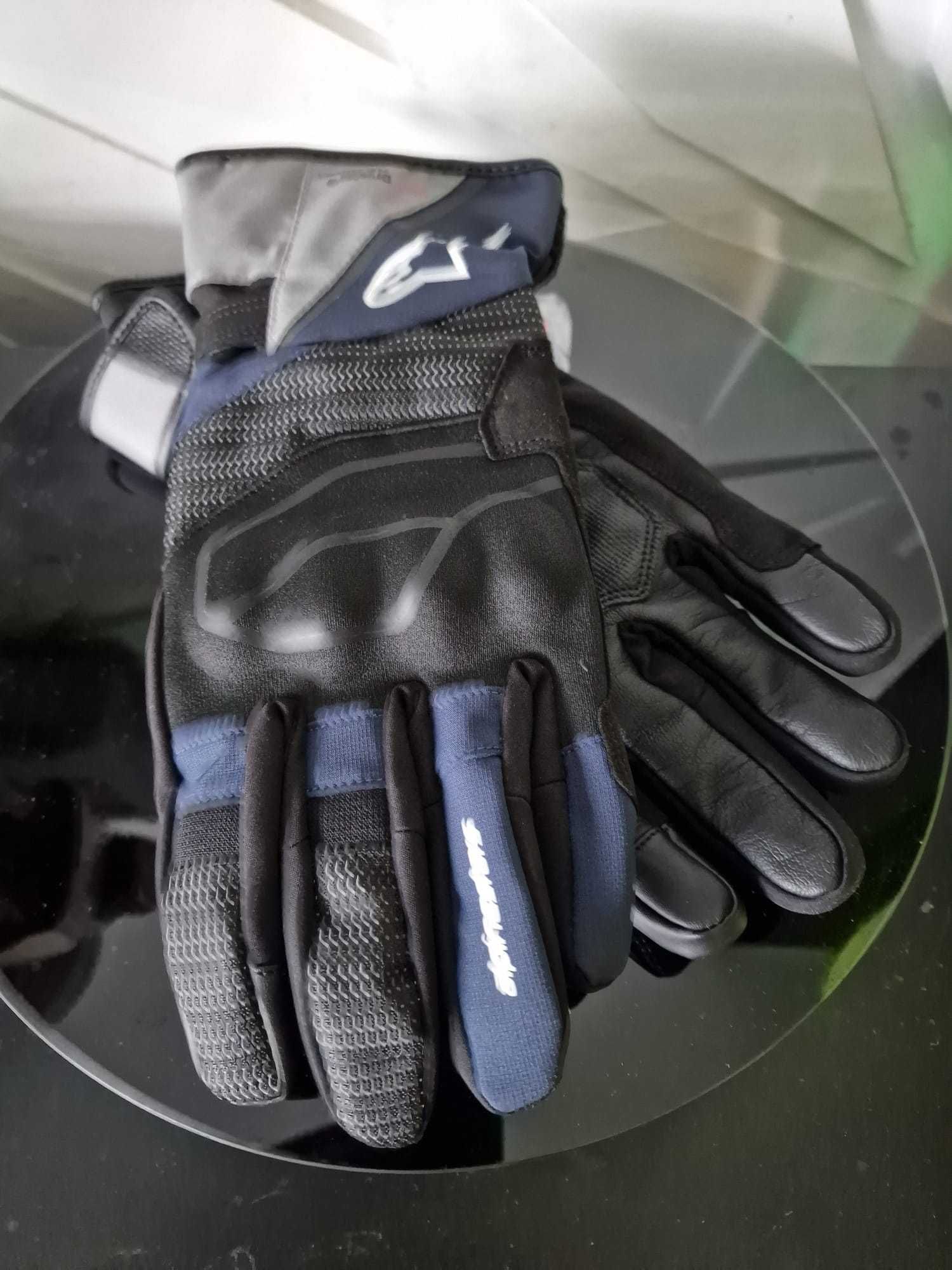 Rękawice motocyklowe Andes V3 DRYSTAR Black/Dark Blue sklep, GRATISY!