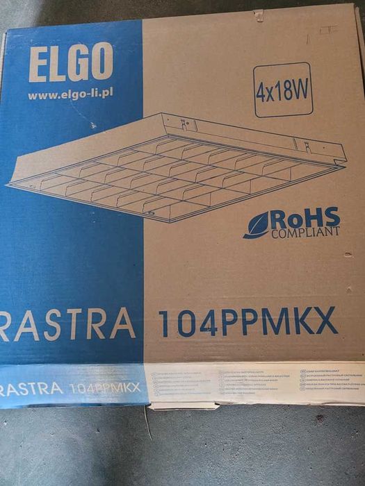 oprawa rastrowa ELGO 4x18W Nowa