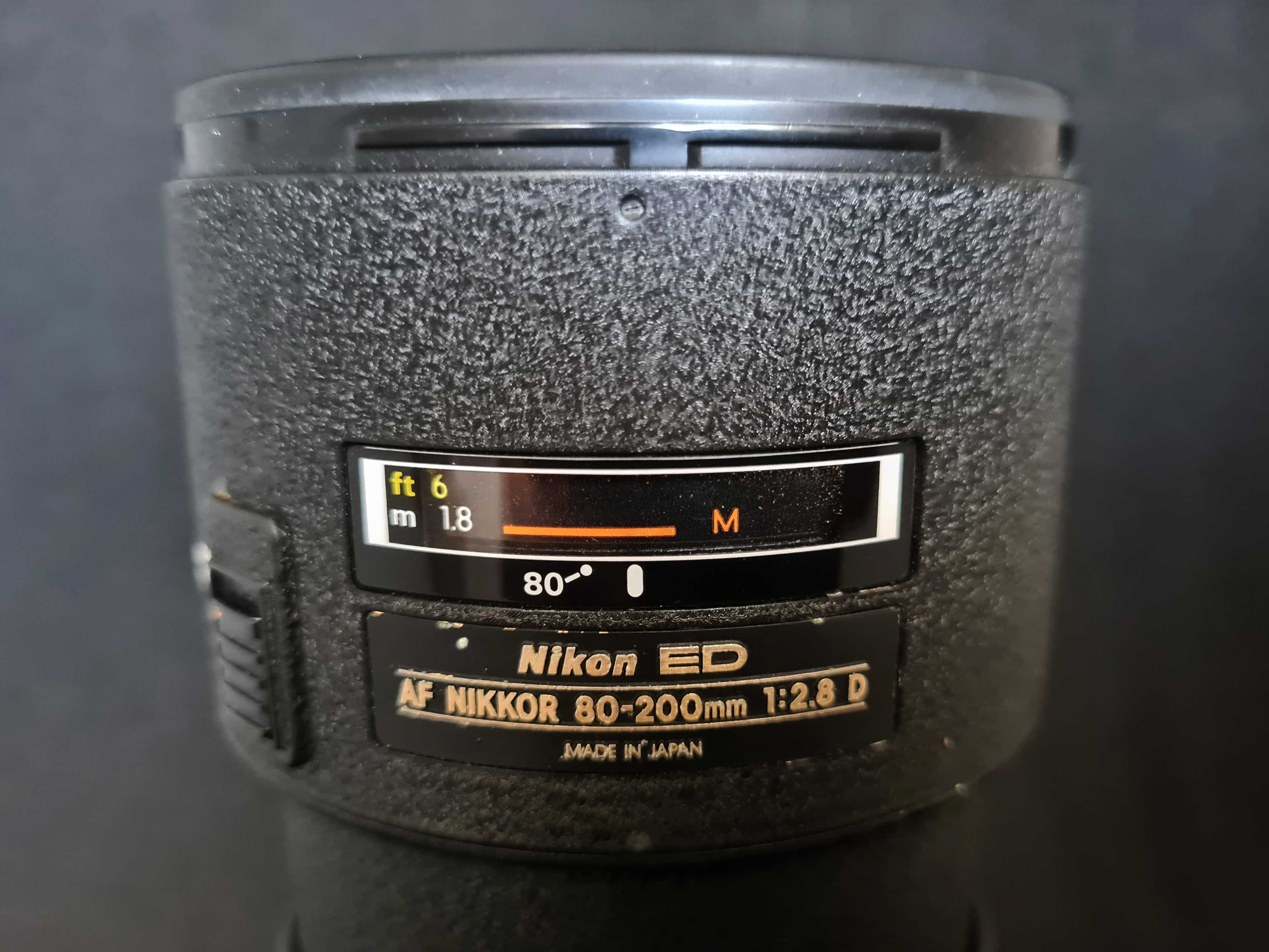 Zoom Nikon Nikkor AF-D 80-200mm ED f2.8 70-200