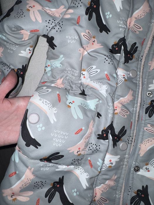 Куртка зимова парка на дівчинку