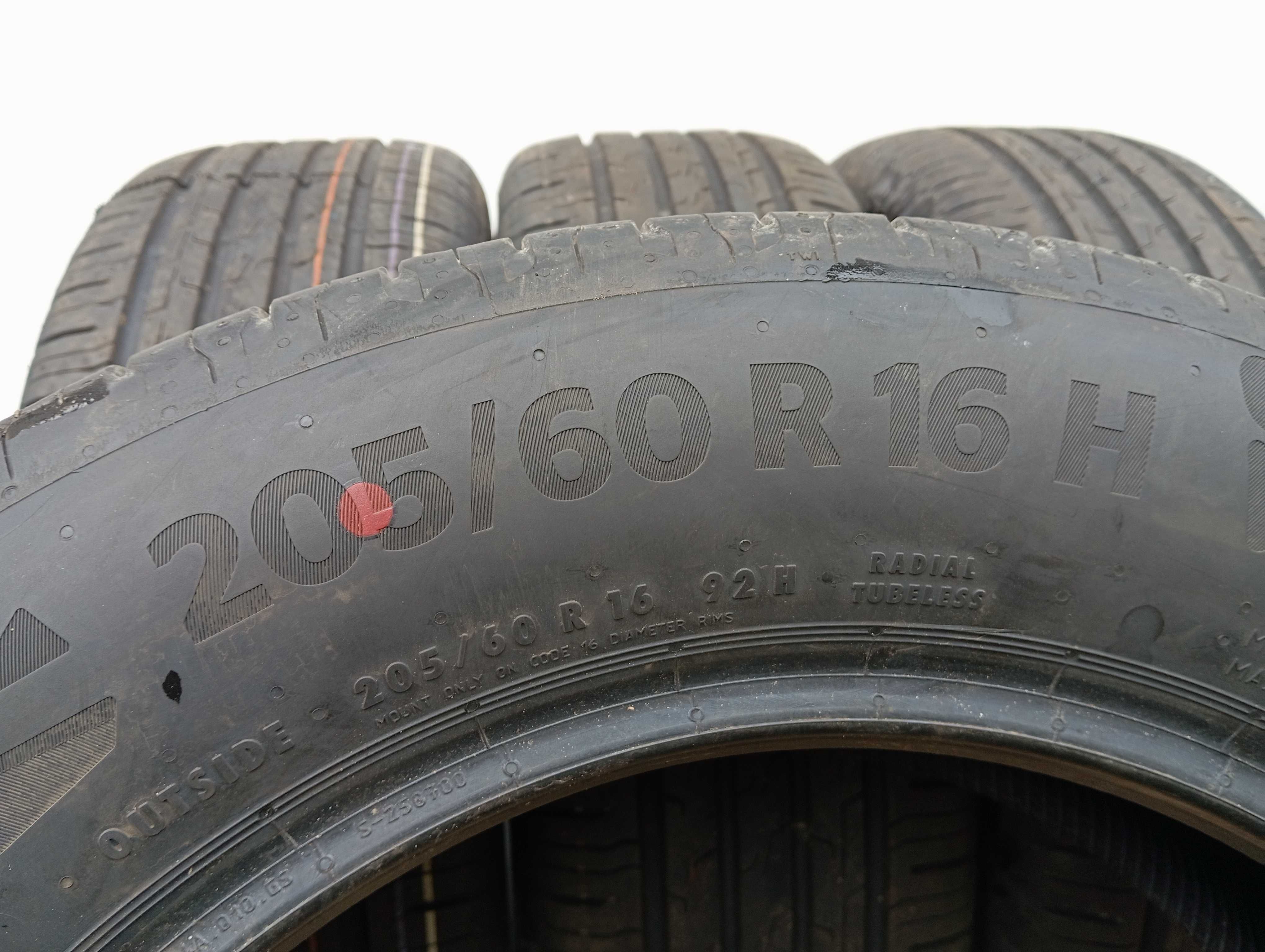 4x 205/60 R16 92H Continental EcoContact 6 2023r 6,5mm DEMO