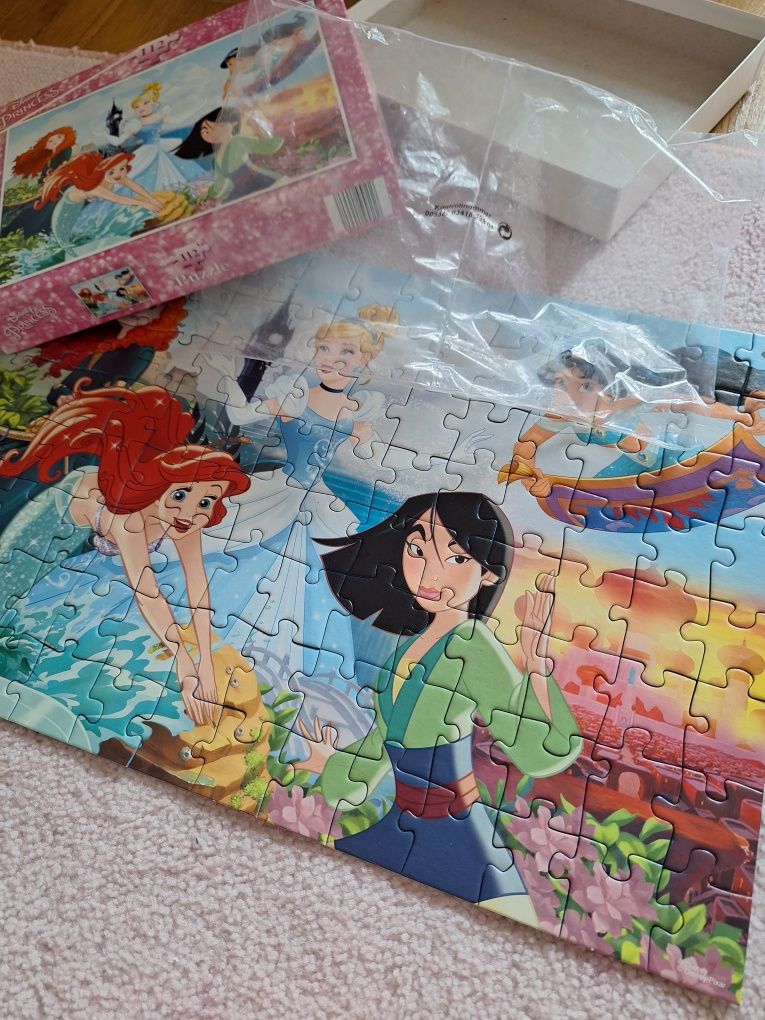 Puzzle 112 peças  6+ Disney Princess