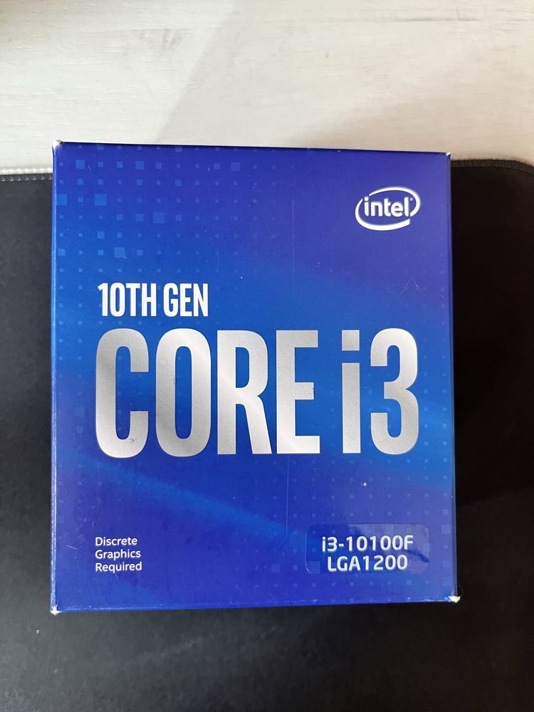 Процесор intel core i3 10100f
