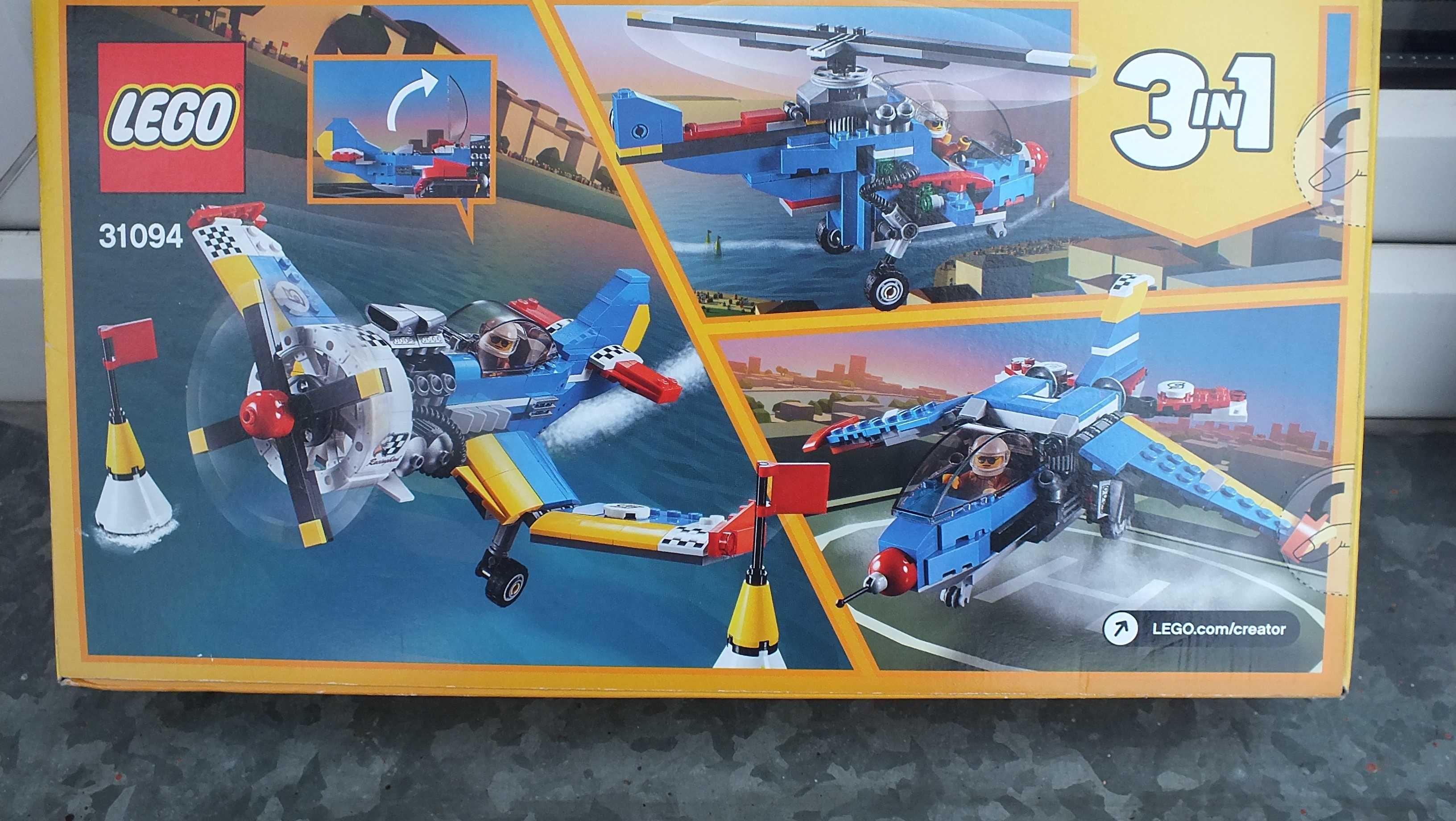 Klocki lego creator samolot wyścigowy 31094