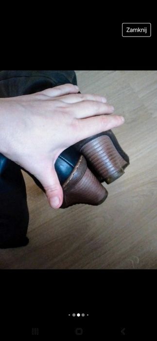 Kozaki na koturnie 38 Toplay