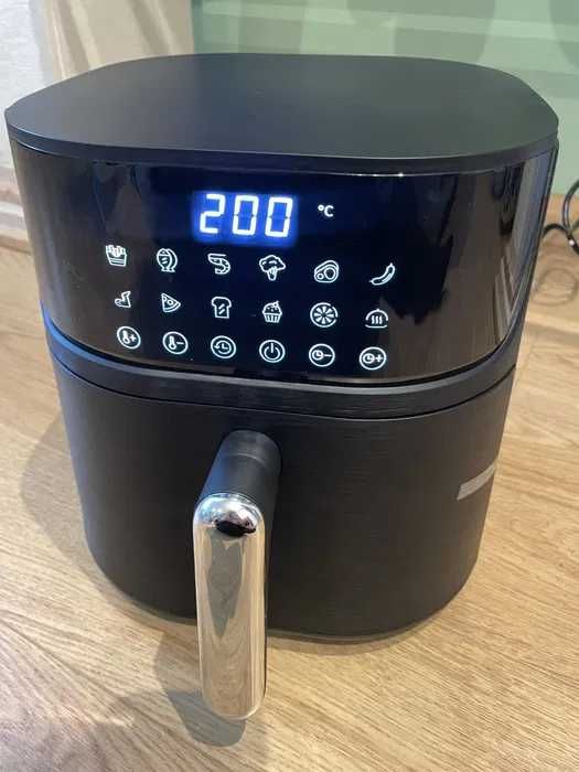 Air Fryer 5,5L 1500W Preta