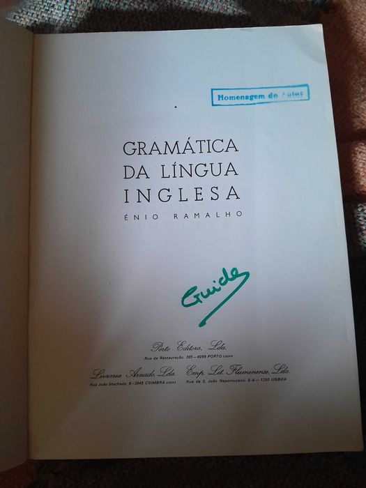 Gramática da lingua inglesa