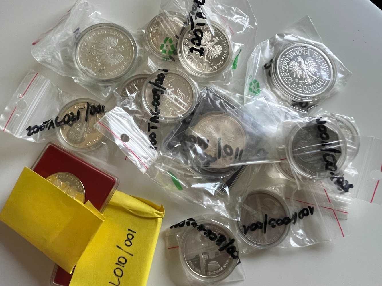 Monety PRL srebrne kolekcjonerskie, sreberka, sprawdź inne ogłoszenia