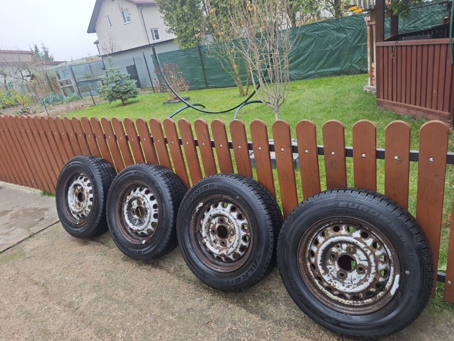 Koła zimowe 175/70R14C 4x114,3 Nissan NV200 Evalia Falken 2024r Okazja