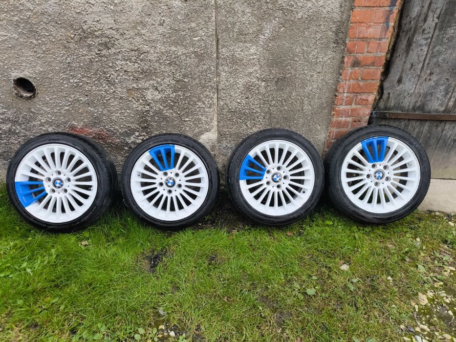 Ori FELGI  z oponami 17" 5X120 BWM E36/E46 BORBET Styling 73 / 7j ET4