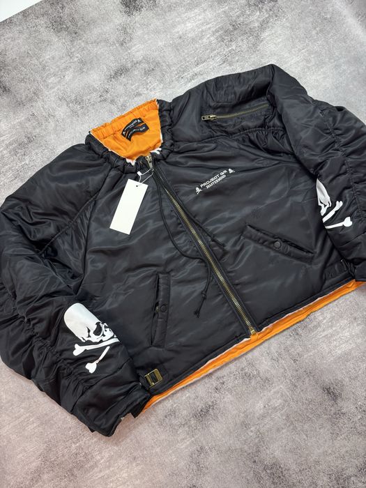 Бомбер Project G/R x MasterMind S M L ERD Oversized Fit Opium Куртка