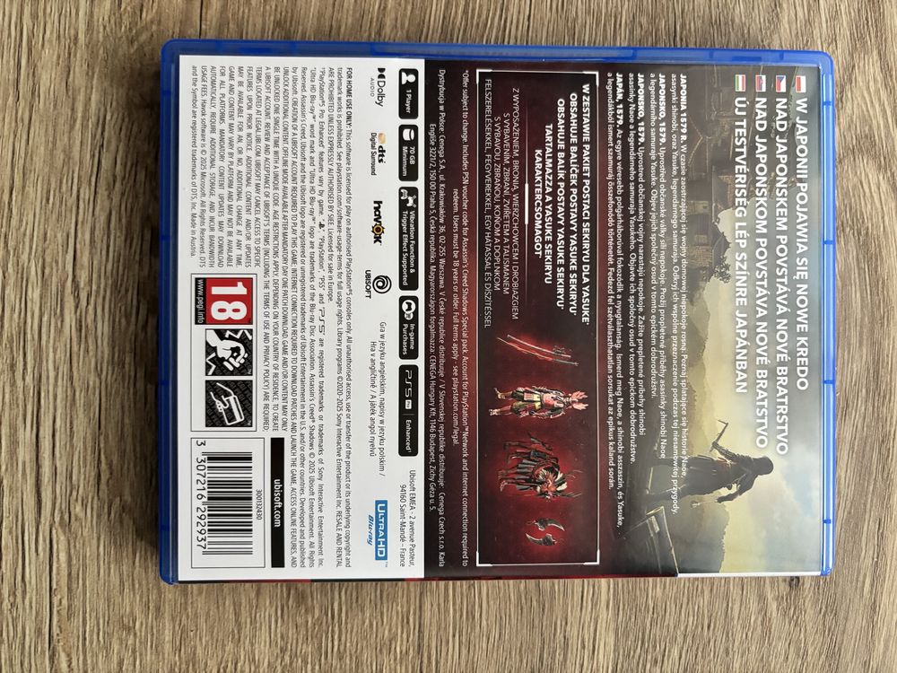 Assassins Creed Shadow PS5 polska wersja