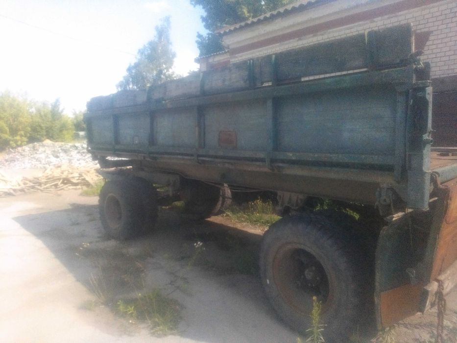 Продам самосвальний прицеп гкб 8527