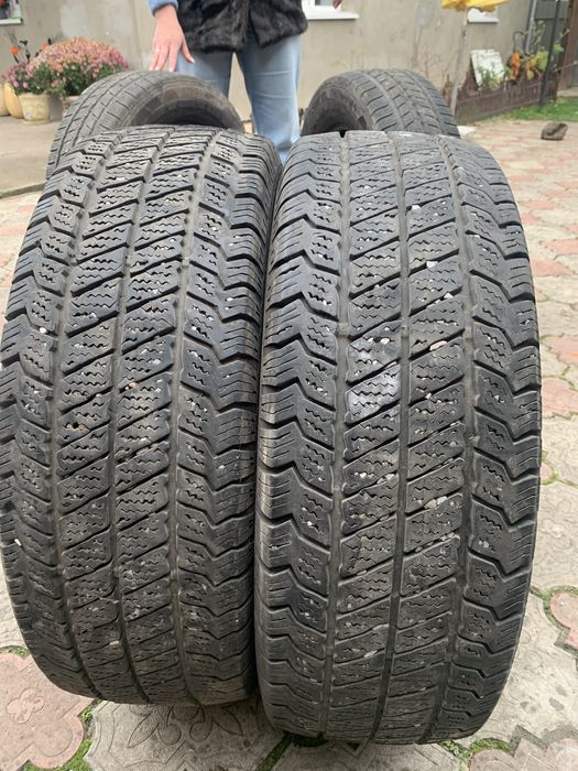 225/65/R16C (зима) вживані 2шт Continental, 2шт Barum