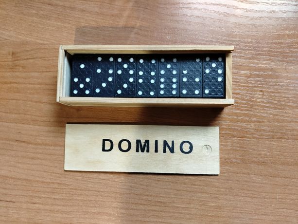 Domino drewniane 24 kostki