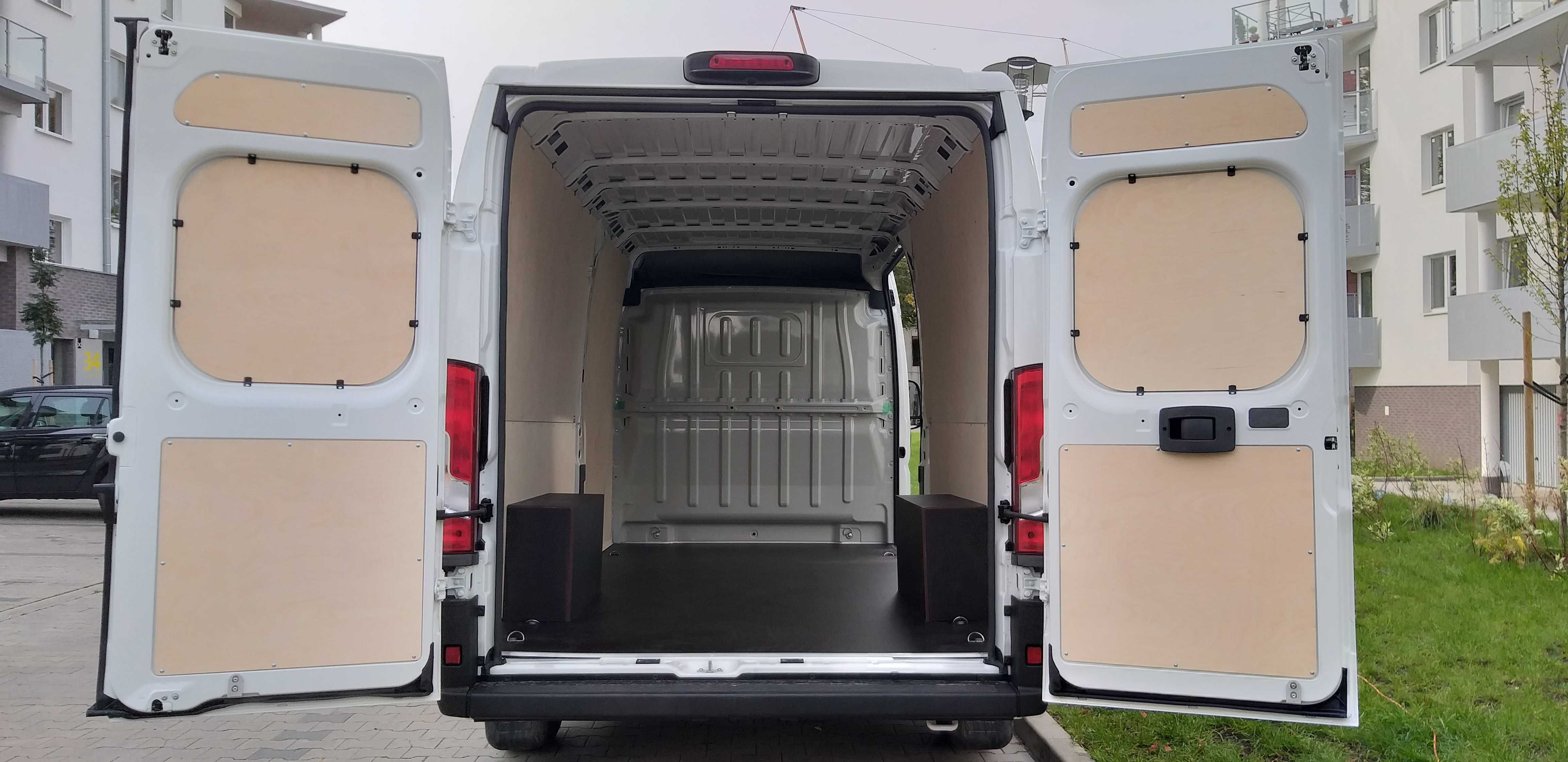 Zabudowa busa, zabudowy busów Fiat Ducato L3H2 podłoga, boki, nadkola
