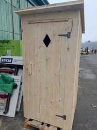 Туалет деревяний для стройки, дерев'яний туалет для дачі