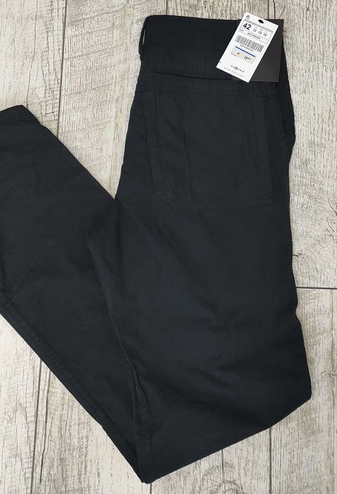 Zara чоловічі брюки штани карго чінос штани чорні