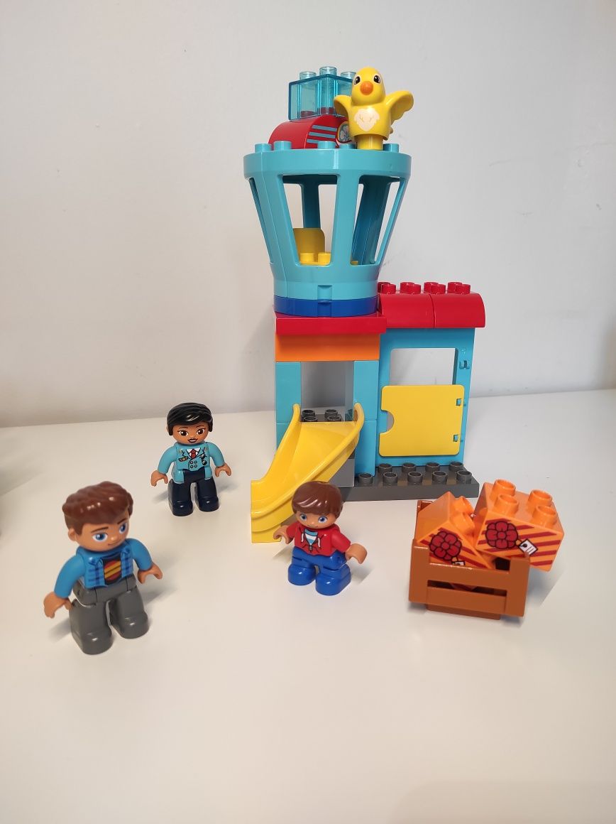 Lego Duplo - Lotnisko - 10871 - Unikat! Powiększony zestaw!