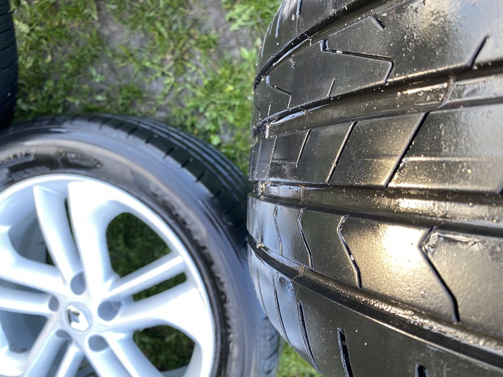 Koła Renault 5x114,3 suv koleos letnie lato 225/55r18 hankook