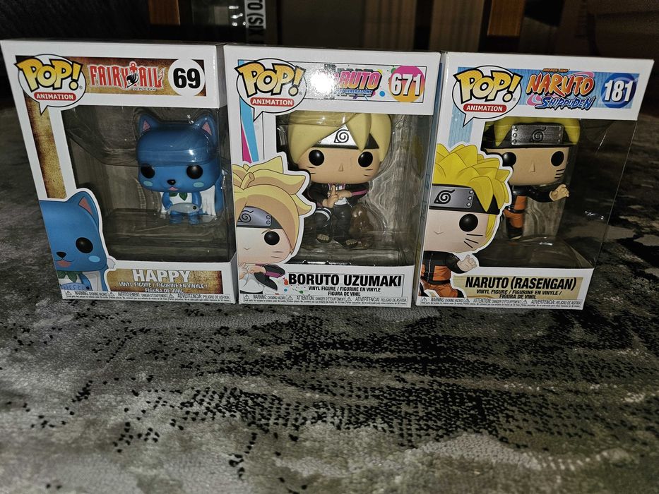 Figuras funko pop e nendoroid