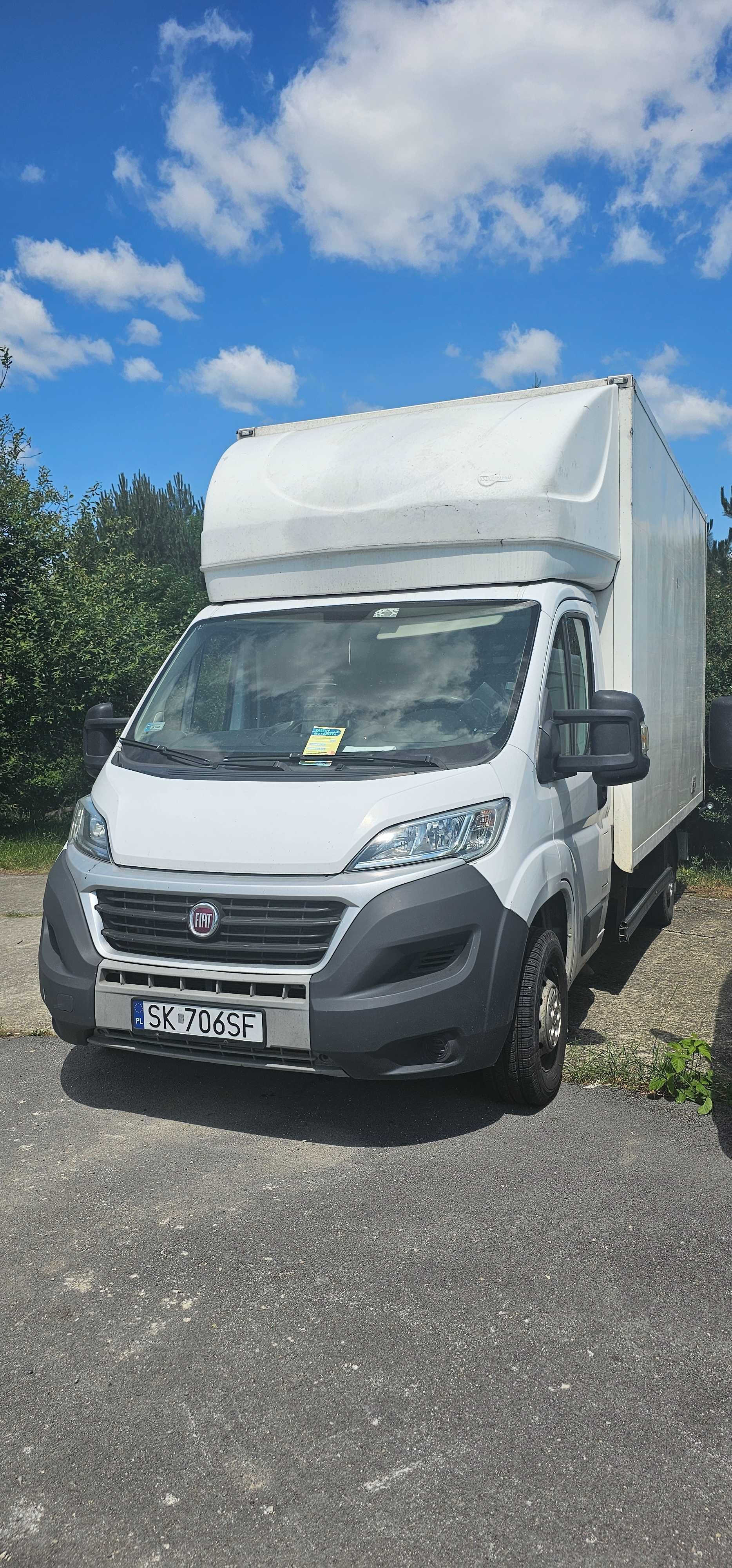 Fiat Ducato 2016 – kontener z windą, 2.3 Diesel, – gotowy do pracy!